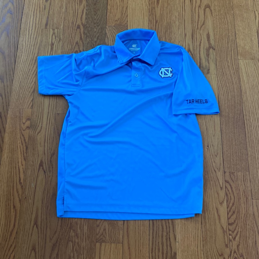 Colosseum collared golf shirt Carolina Tar Heels